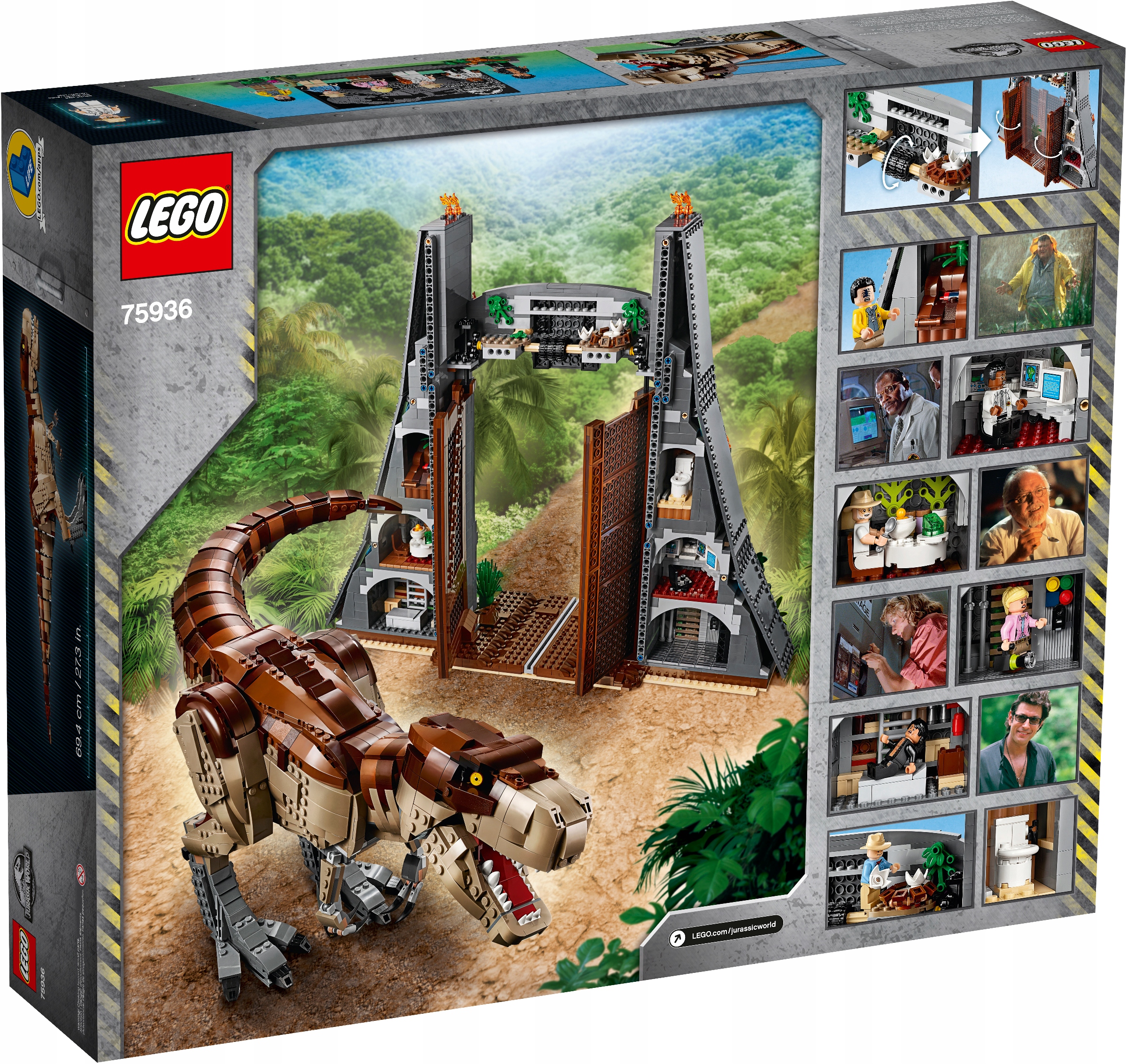 Klocki Lego 75936 Jurrasic World Atak Tyranozaura