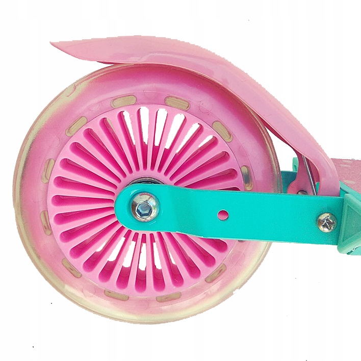 HULAJNOGA bajkowa DWUKOŁOWA ALUMINIOWA 120mm Skład Hamulec tak