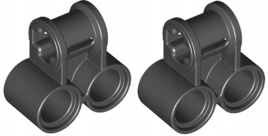 

4You Lego Technic 32291 Łącznik Czarny (2szt)