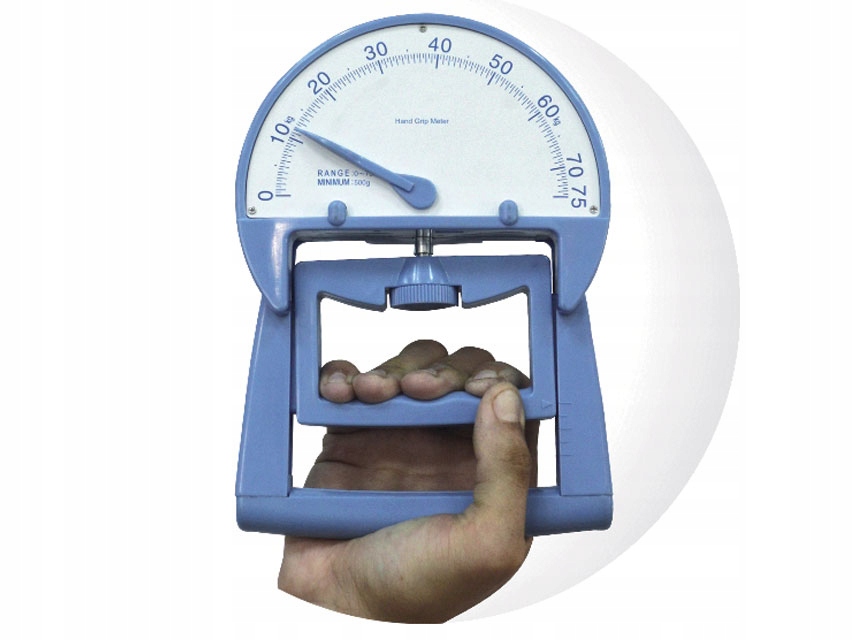 Siłomierz Gima do pomiaru siły rąk 90 kg dynamometr mechaniczny