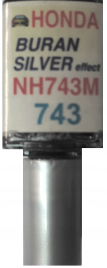 HONDA NH743M BURAN SILVER LAKIER ZAPRAWKA DO RYS