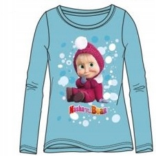 

Masza I Niedźwiedź koszulka bluzka 128 8 lat