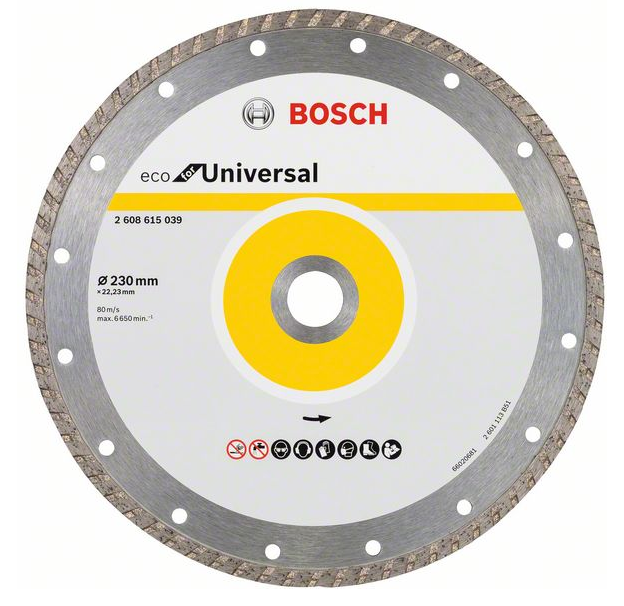 

Bosch Tarcza Diamentowa 230mm beton cegła klinkier