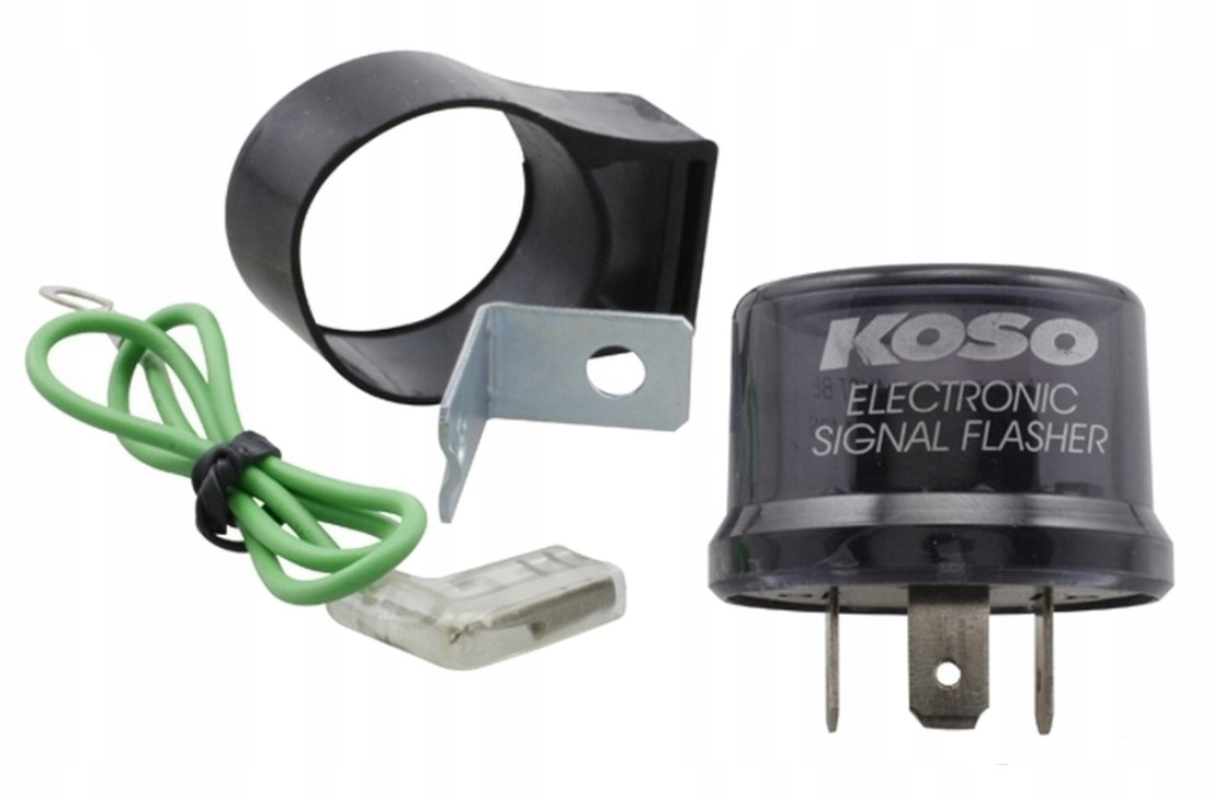 

Przerywacz kierunkowskazów Koso 12V 3 pin 15W Led