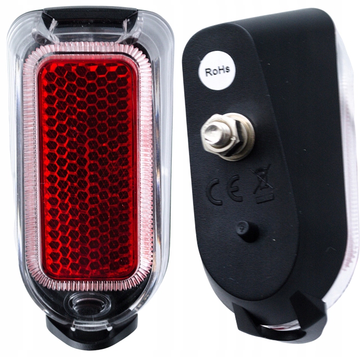 

XC231 Lampka Rowerowa Led Z Odblaskiem Na Błotnik