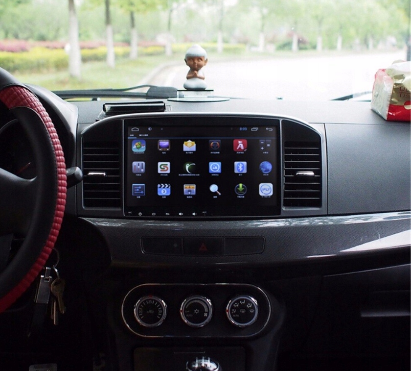 RADIO ANDROID Mitsubishi Lancer Galant Fortis 2/32 Moc wzmacniacza 4*45 W