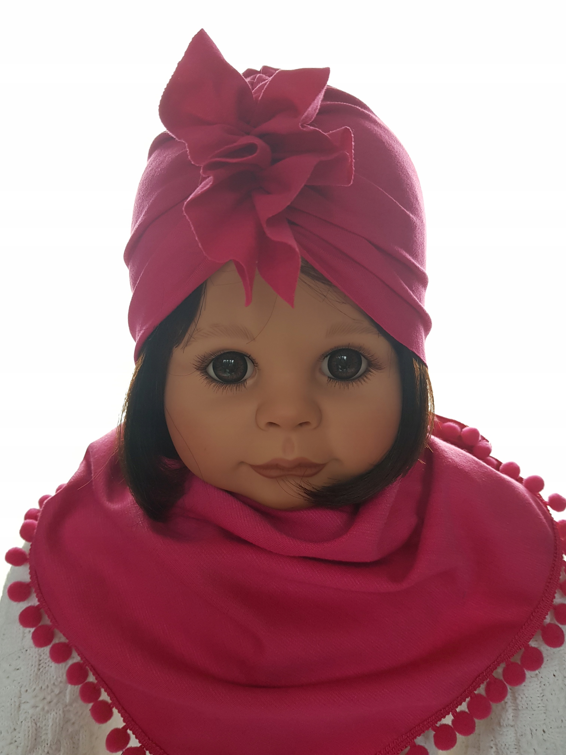 

Czapka Turban Wachlarz Uniwersalna 1-10 Lat 6KOLOR