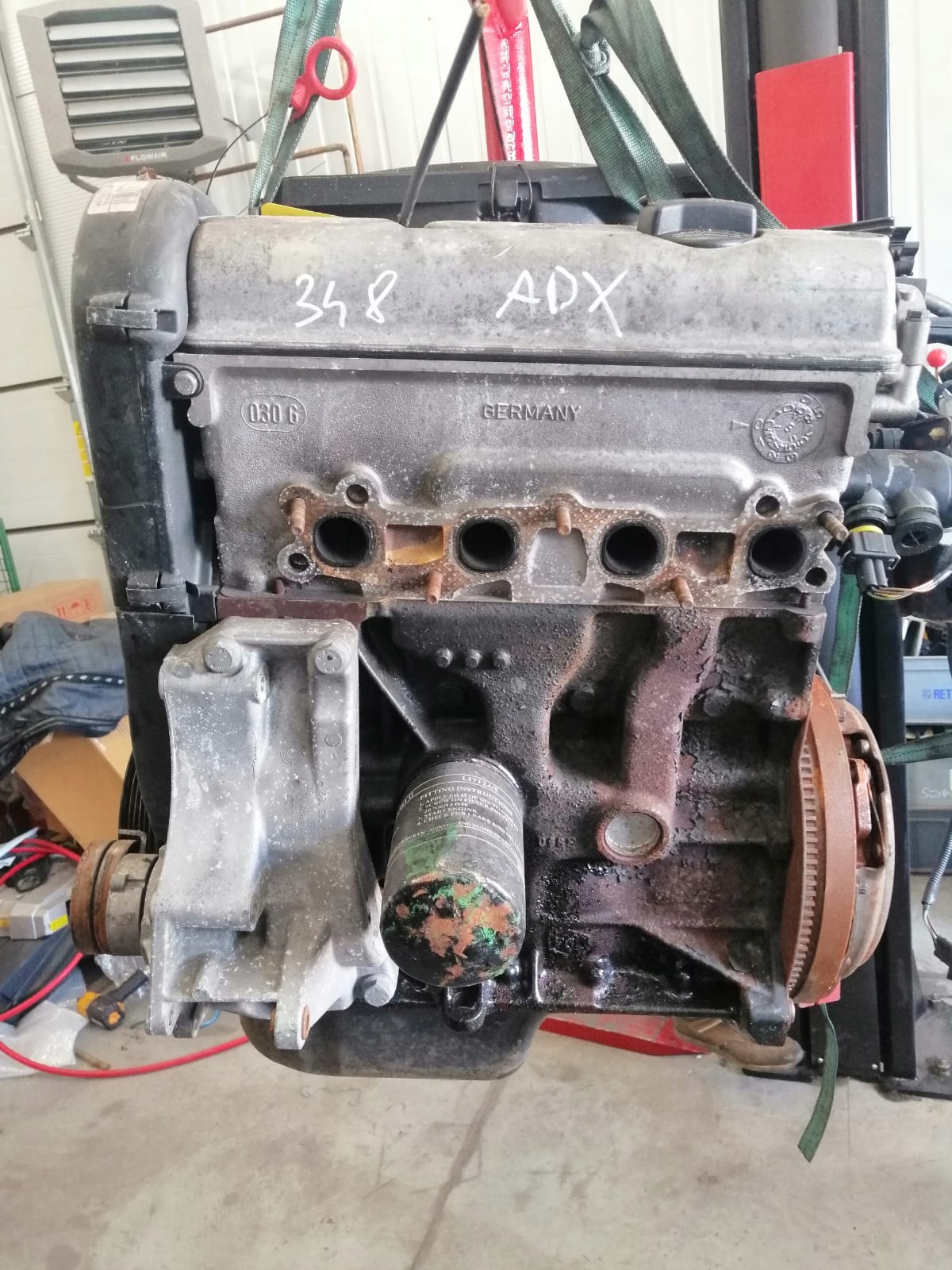 engine VW Polo 6N1 1.3 55KM ADX 148TYS KM