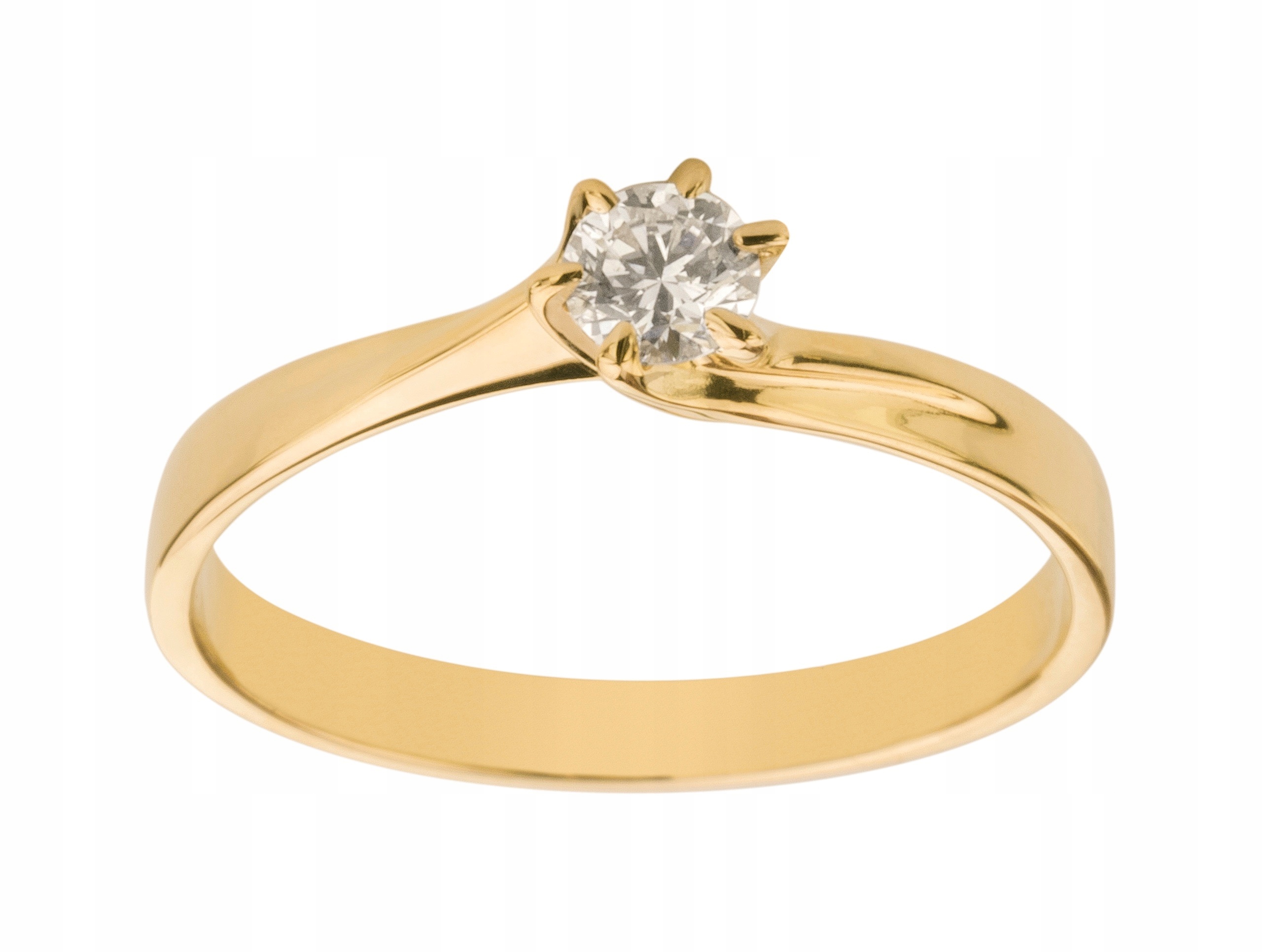 

Diamanti Pierścionek Zaręczynowy Brylant 0.18ct