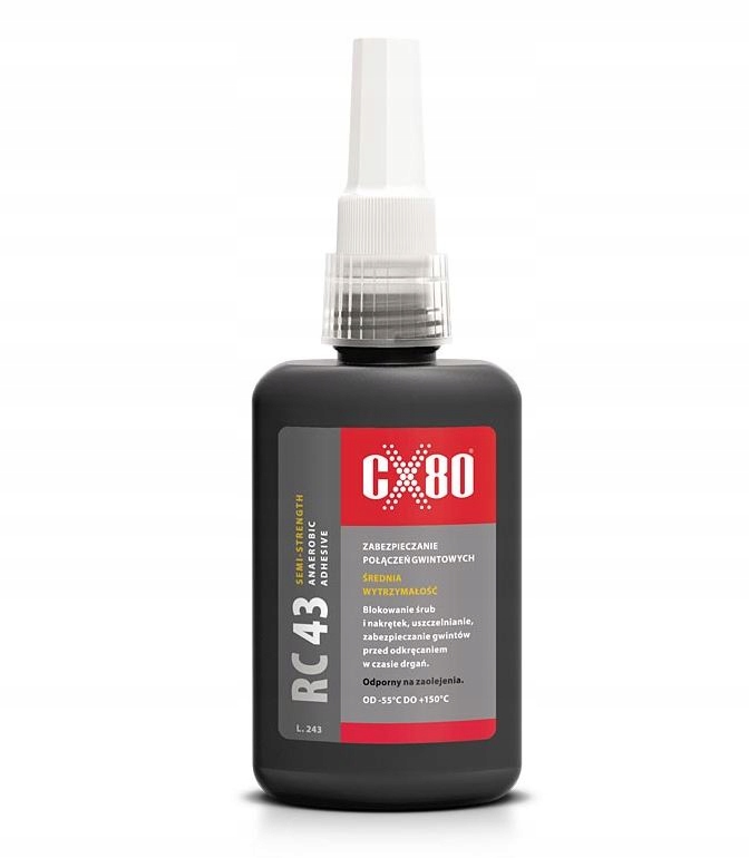 

Klej anaerobowy CX80 RC43 50ML