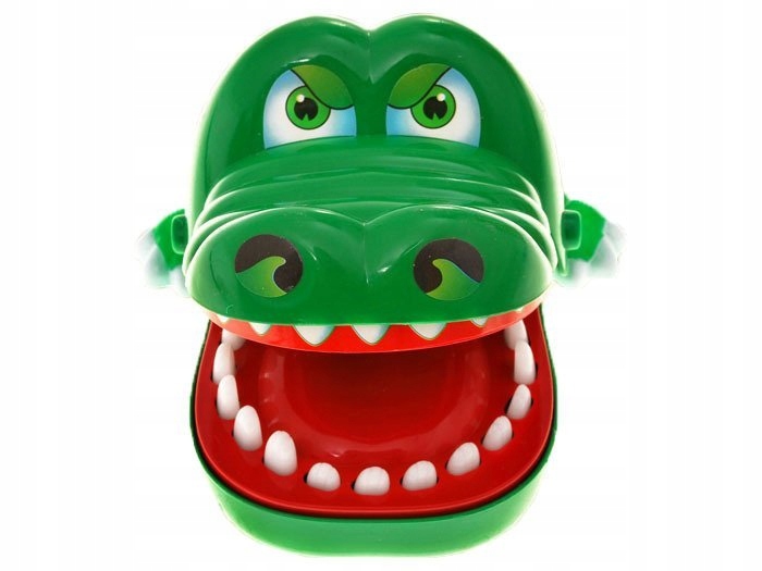 Gra KROKODYL U DENTYSTY BOLĄCY chory ZĄBEK refleks Marka MalPlay