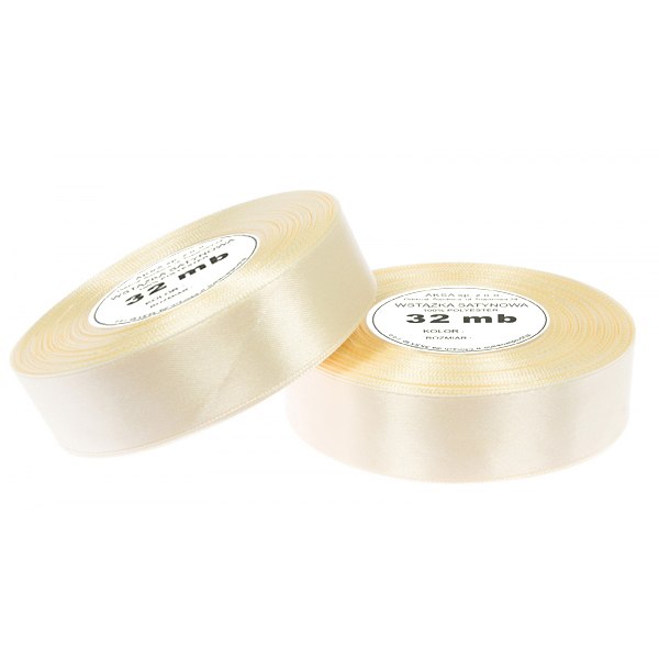 

Wstążka tasiemka satynowa atłasowa 25mm 8004 32mb