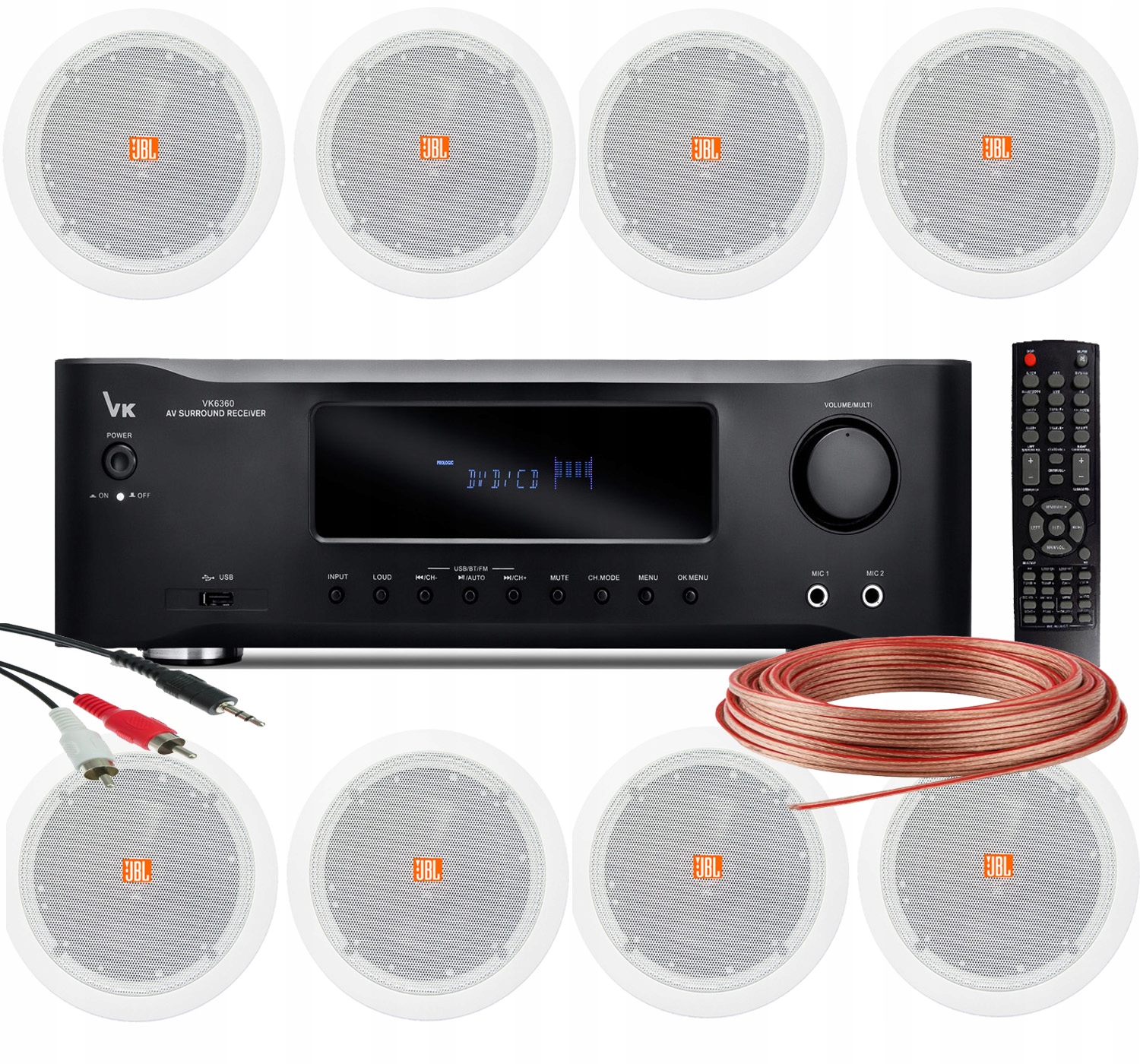 NAGŁOŚNIENIE SUFITOWE JBL 8.0 SALON LOKAL SKLEP