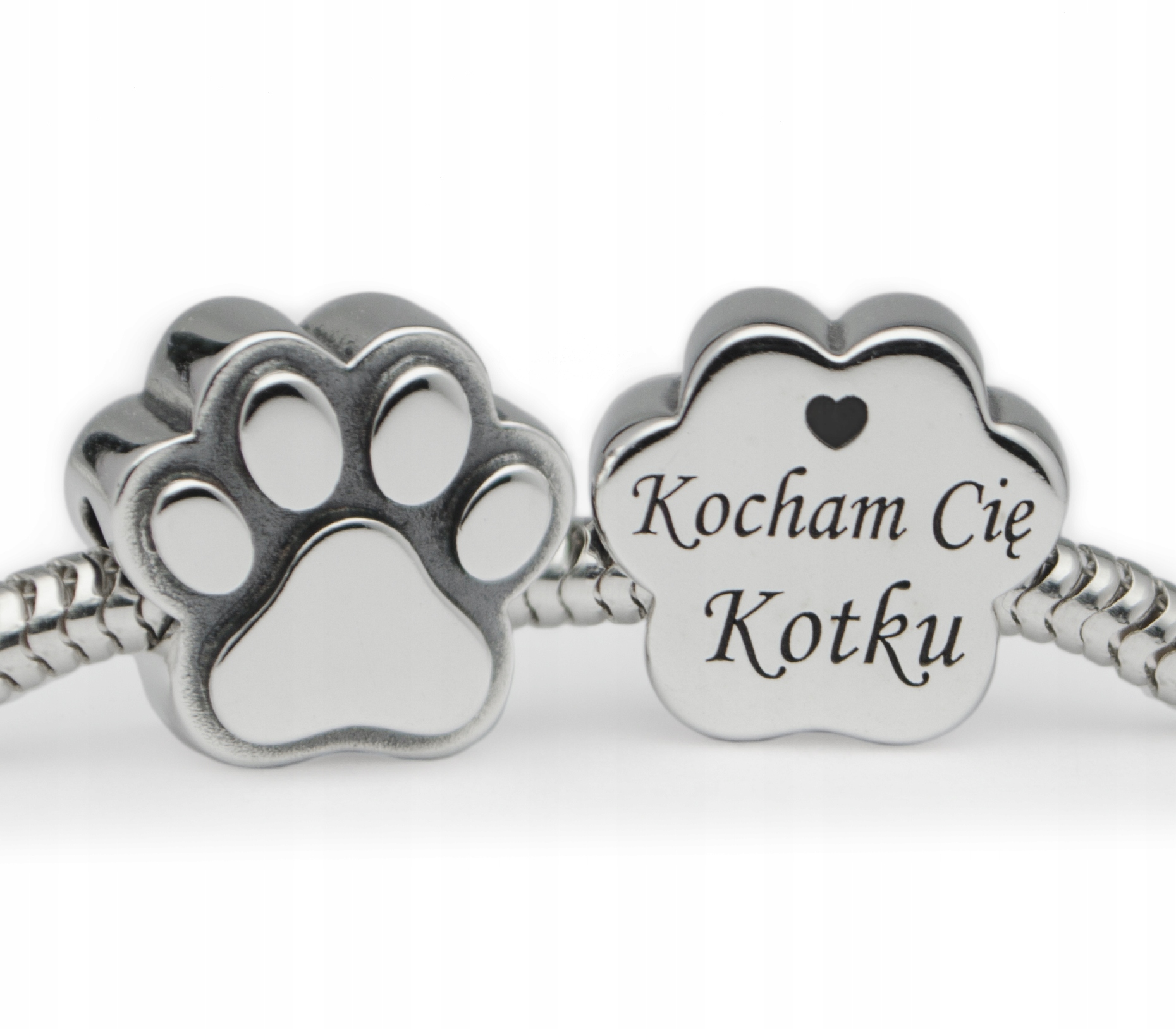 

Charms koralik do myClover srebro 925 +grawer