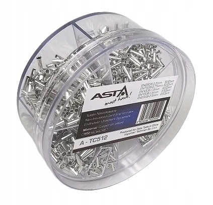 НЕИЗОЛИРОВАННЫЕ ВТУЛКИ 1900 ШТ ASTA A-TC512