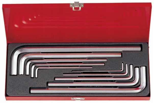 Klucze IMBUSY HEX EXTRA DLUGIE H3 17 10s KING TONY