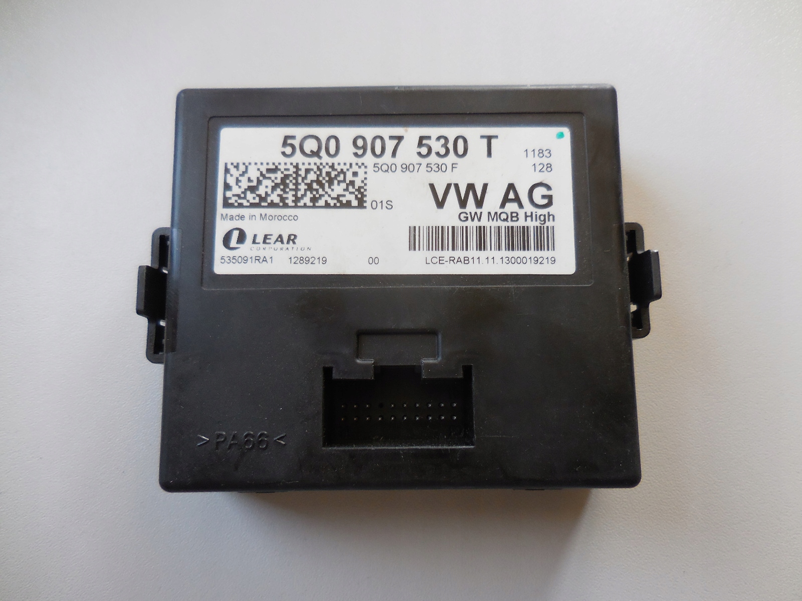 VW GATEWAY 5Q0907530T 5Q0907530E