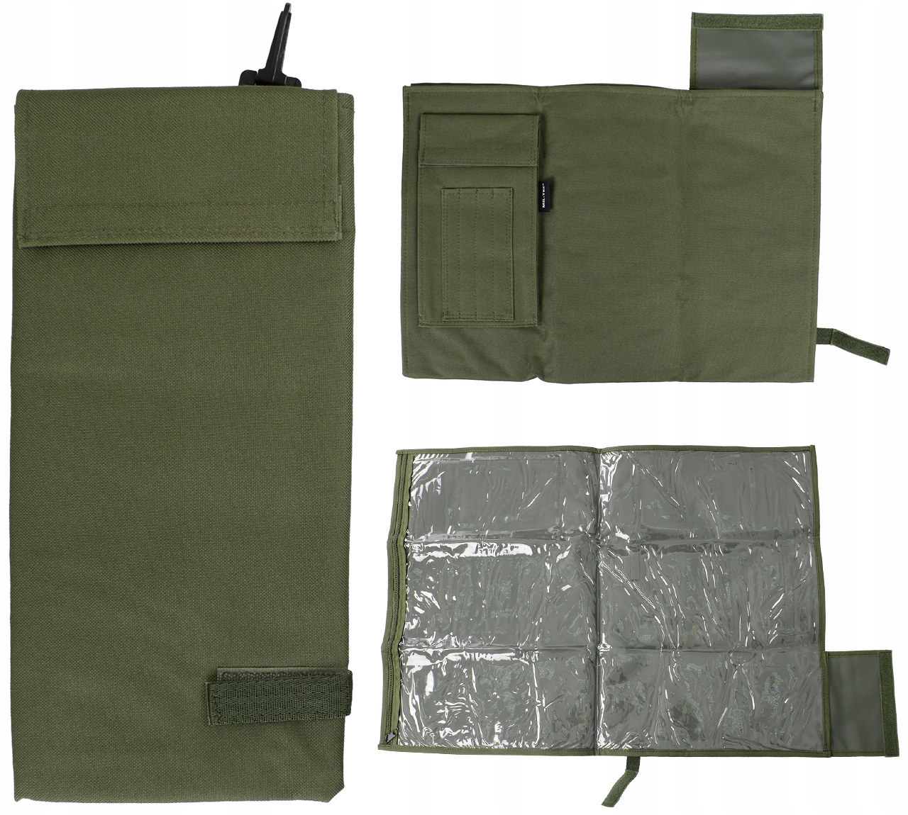 Obal na Mapy Vojenský Mapník vodotěsný Mil-tec Olive