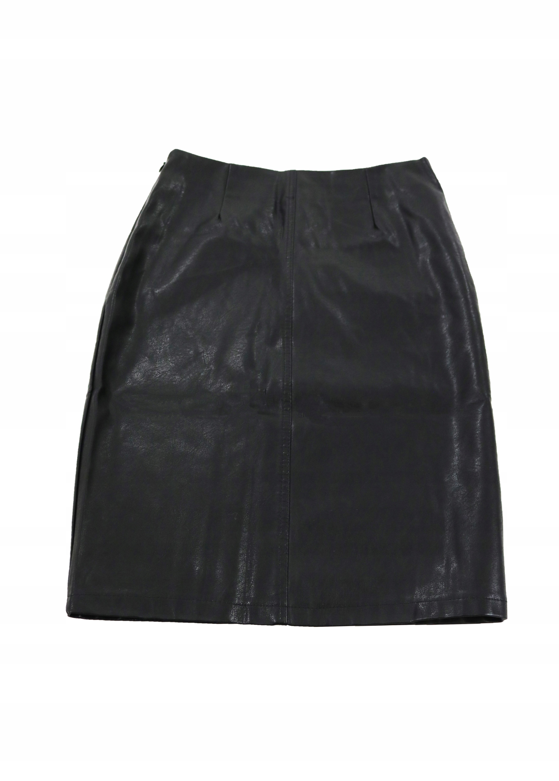 DAMSKA SPÓDNICA OŁÓWKOWA SKÓRZANA P8001 r.L Rozmiar L