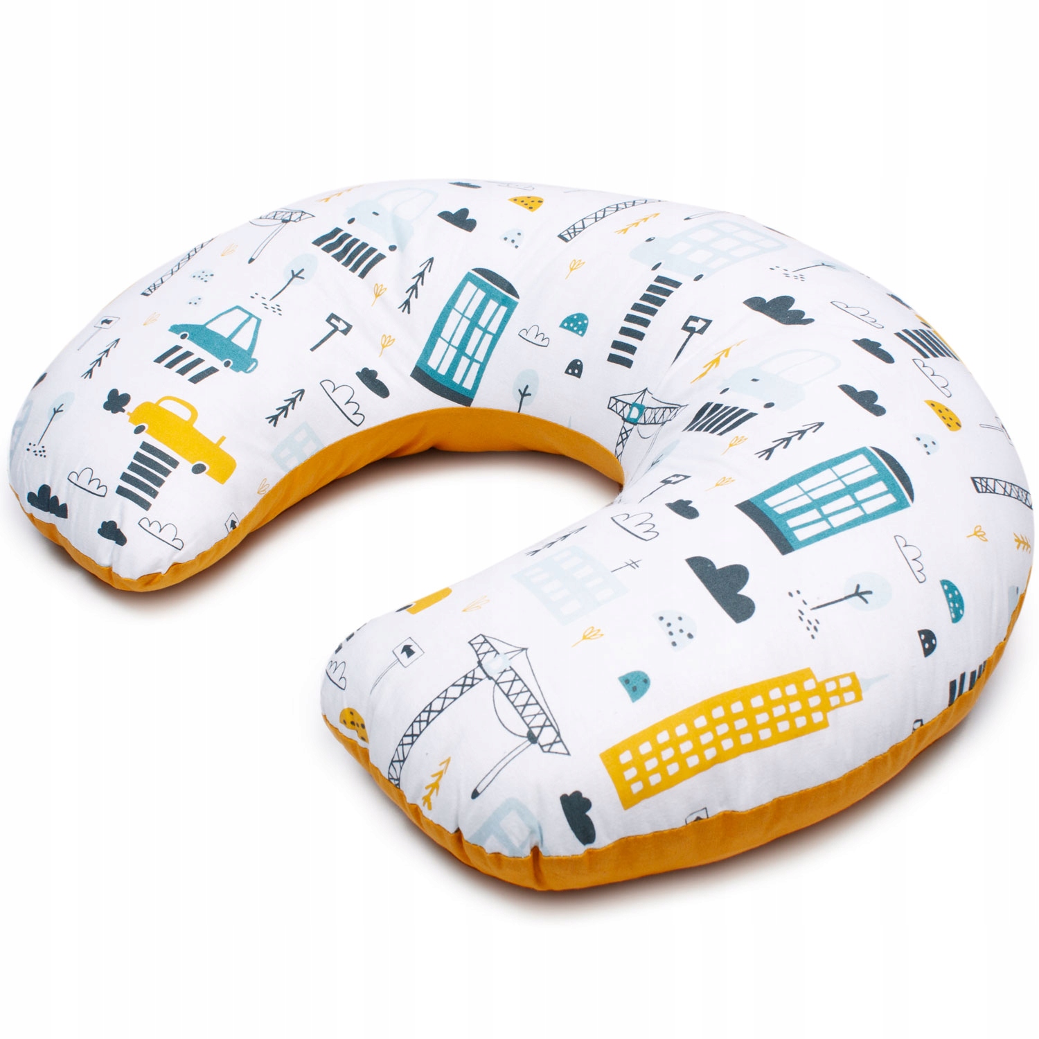 PaLulli Poduszka do karmienia rogal fasolka Polska