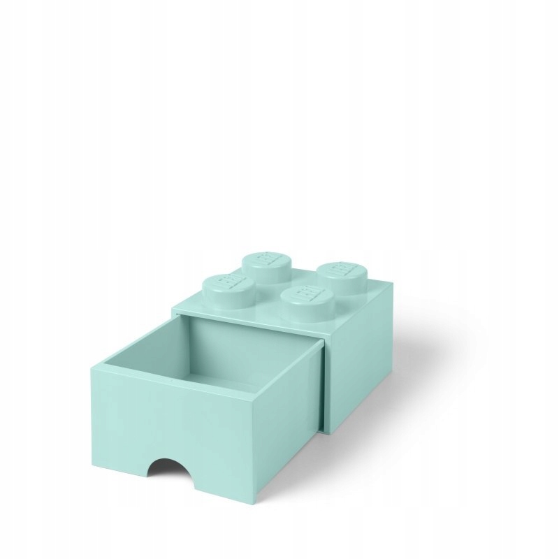Lego Úložný box 4 s šuplíkem aqua