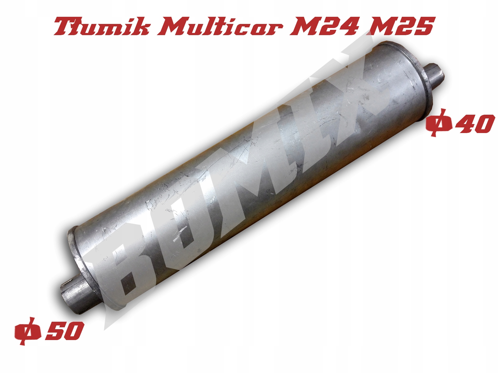 Tłumik końcowy Multicar M25 M24