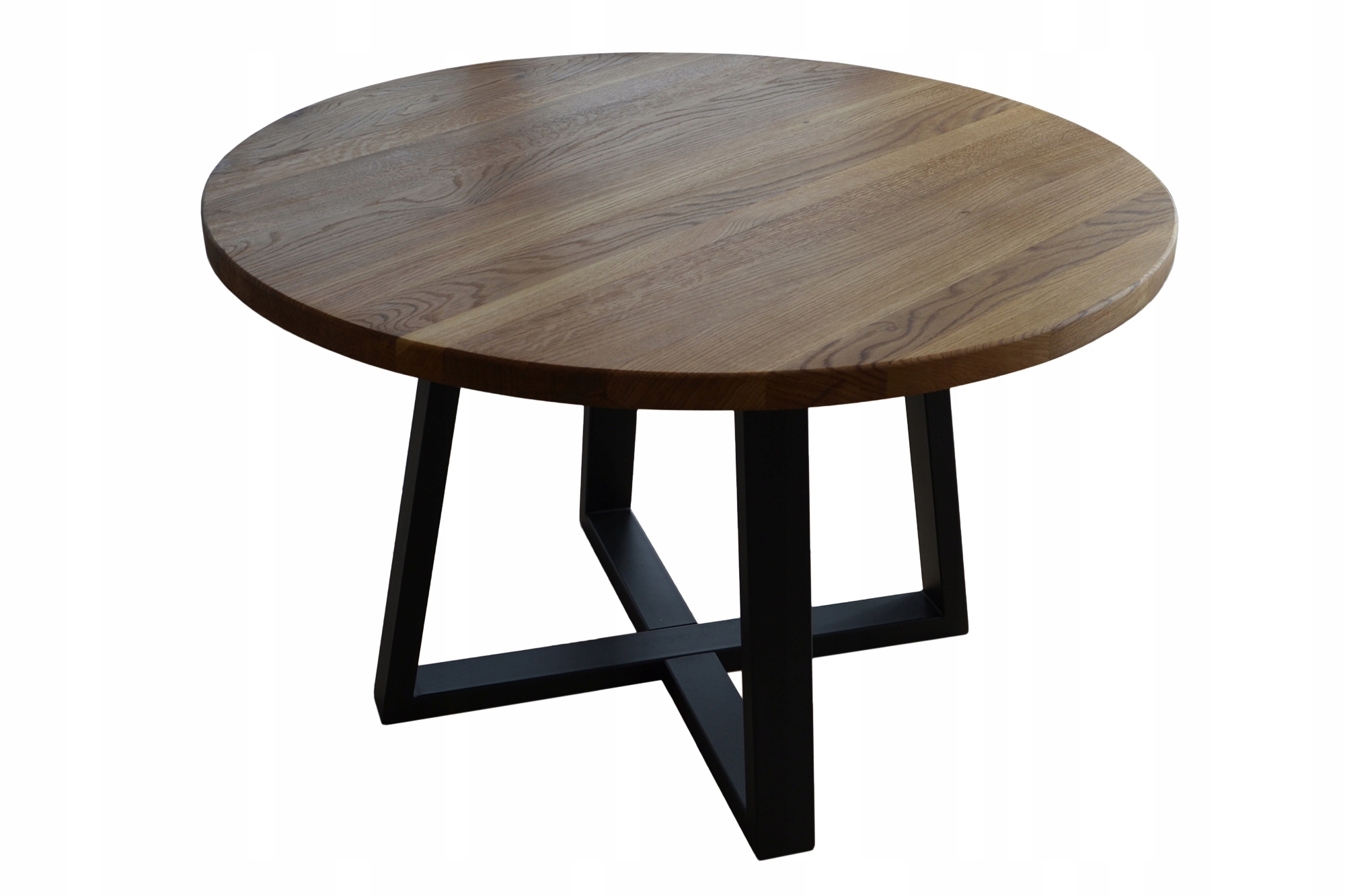 Metalowa konstrukcja do okrągłego stołu INDUSTRIAL Kolor blatu inny kolor