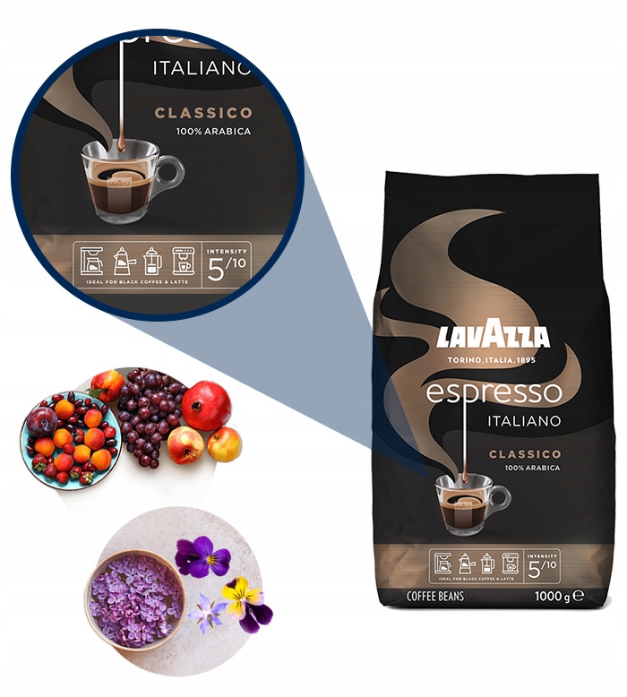 Kawa ziarnista Lavazza Espresso 1kg Kod producenta 8000070118744