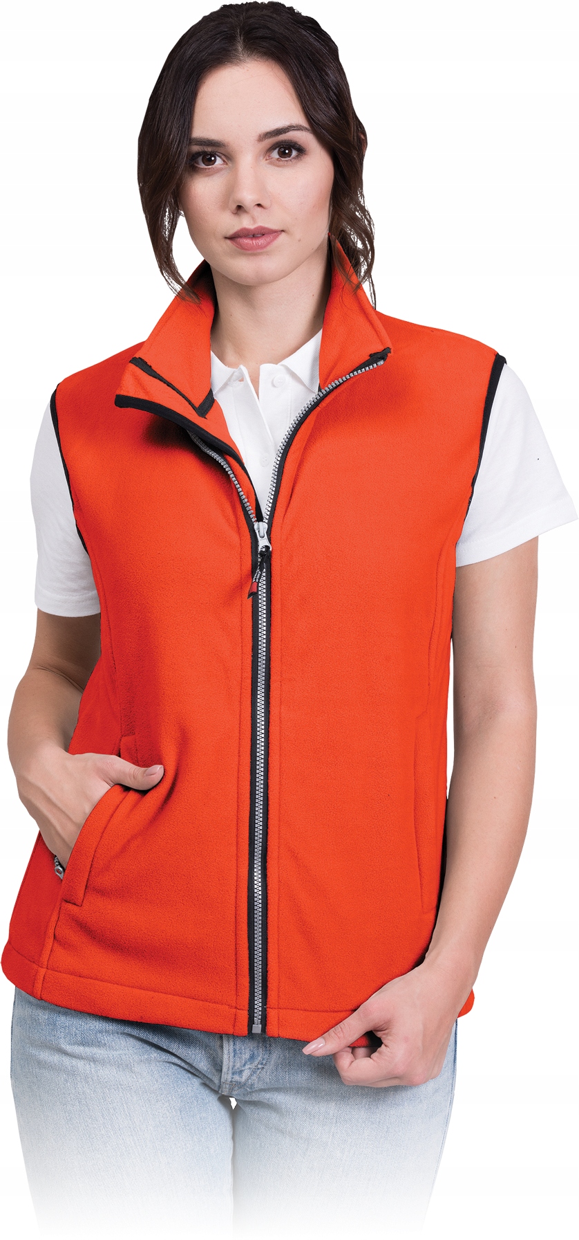 

Bezrękawnik damski z polaru Reis Vhoney