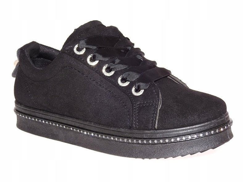 ZAMSZOWE TRAMPKI H99-31 Black r.38