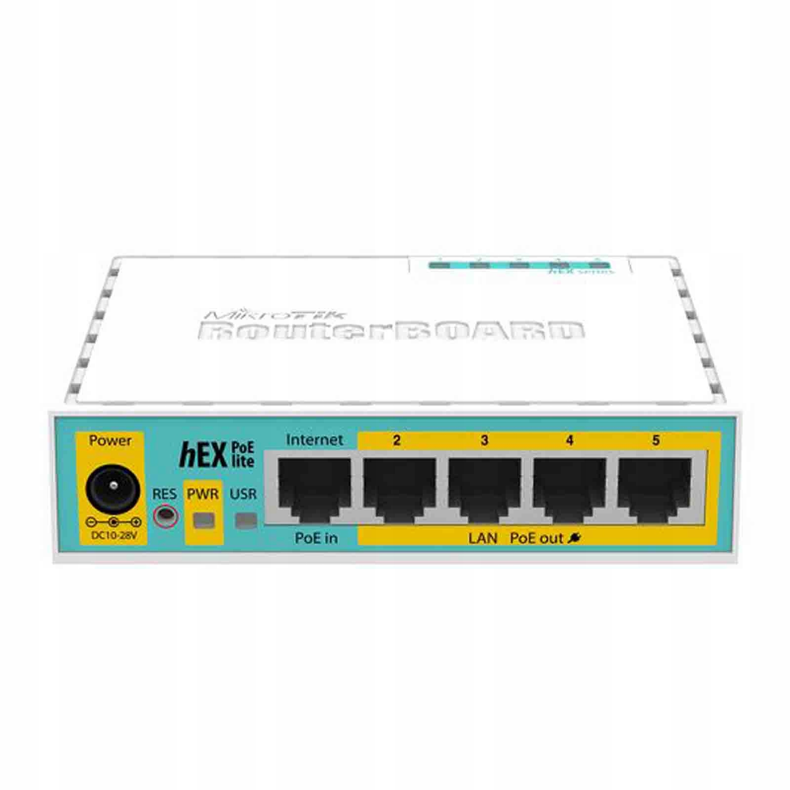 MikroTik hEX Poe lite RB750UPr2 router PoE, Usb, 5xFE