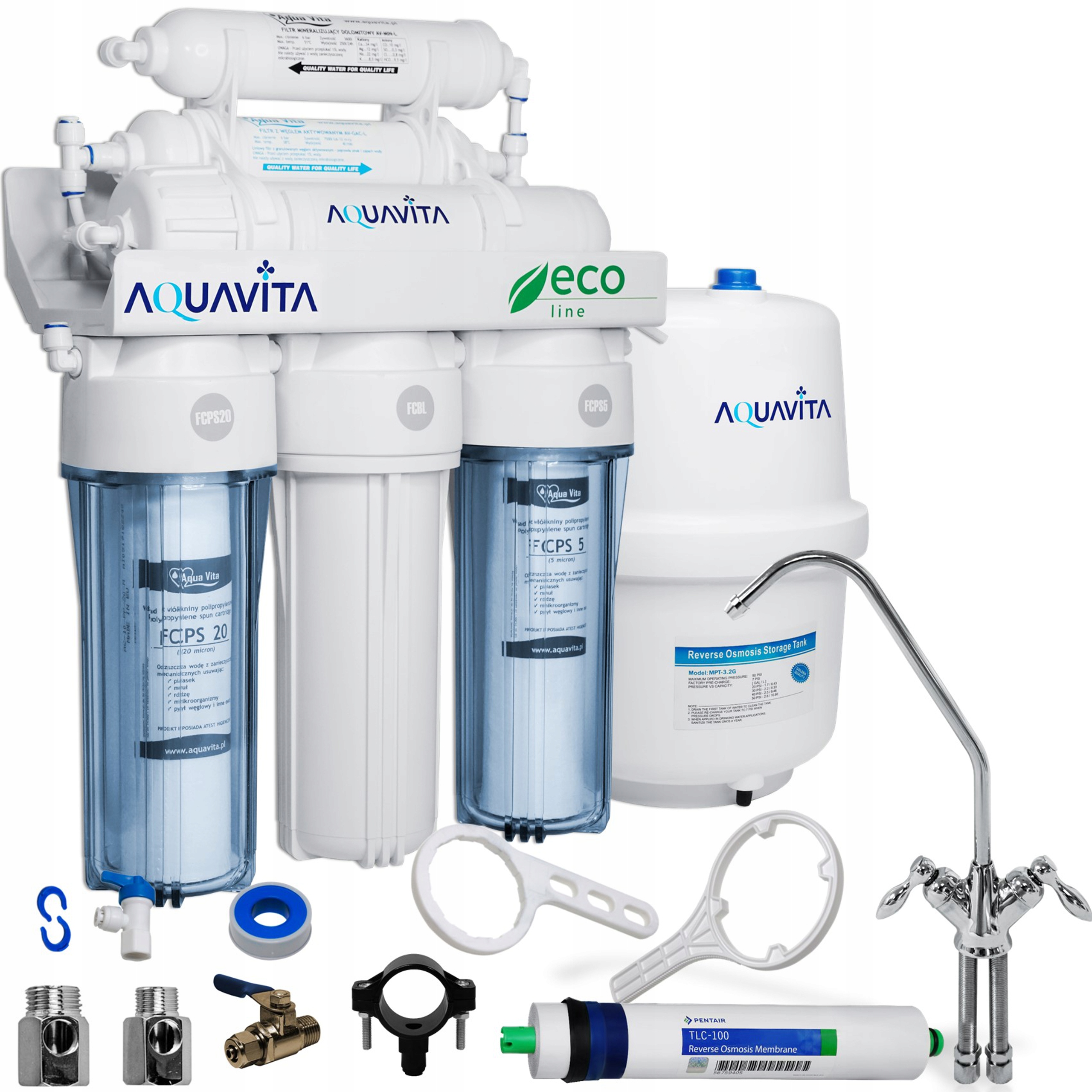 

Filtr Do Wody Odwrócona Osmoza RO6 Mineralizator