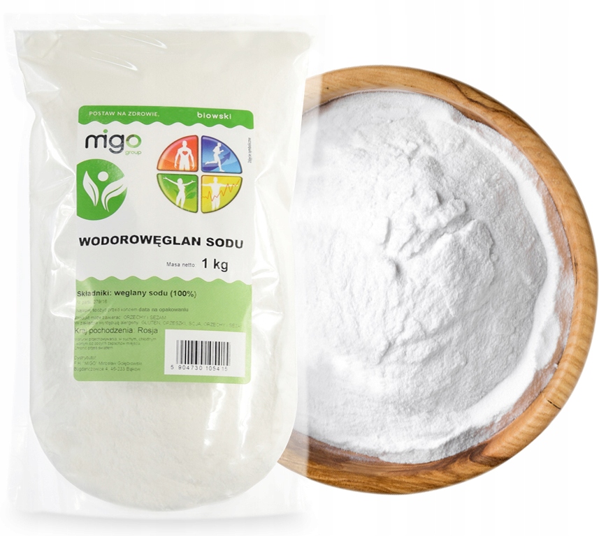 

Soda Oczyszczona Spożywcza, Wodorowęglan Sodu 1kg