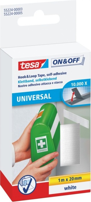 

Rzep montażowy Tesa w taśmie 0,2x100 cm biały