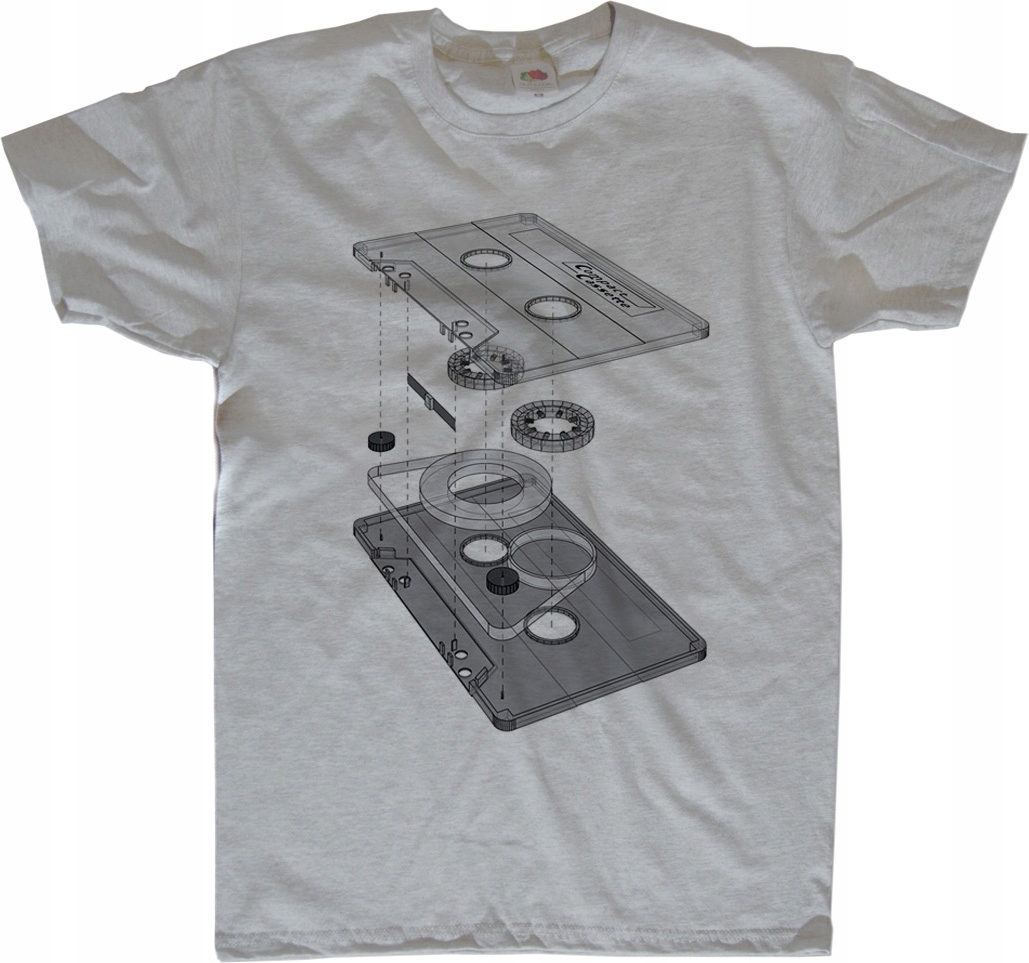 

Kaseta magnetofonowa compact cassette koszulka