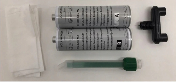 NOWY DWUSKŁADNIKOWY KLEJ DO SZYB SAMOCHODOWYCH Producent części SEAT OE