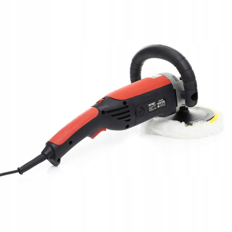 POLERKA SAMOCHODOWA ZESTAW 180mm GABKI PASTA FUTRO Power 2450 W