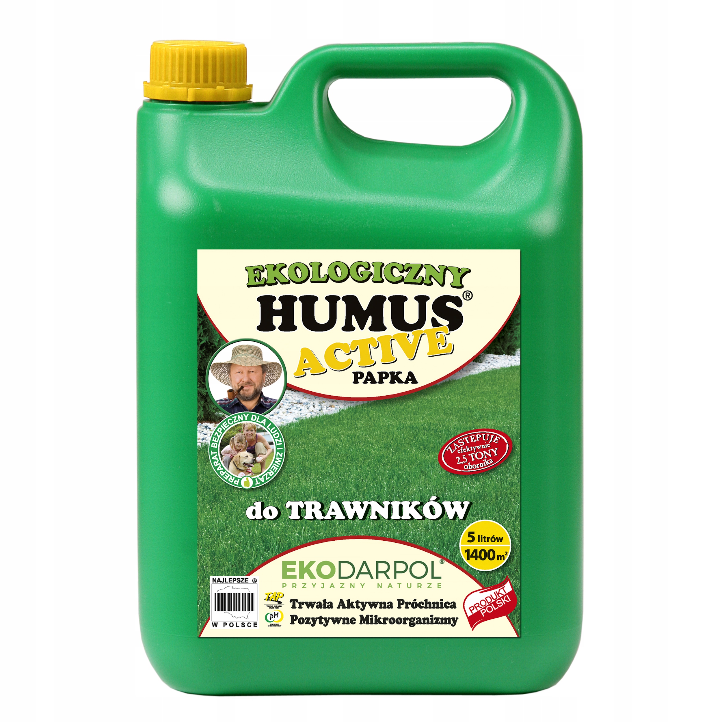 

Humus Act.plus Papka Trawnik 5 L Ekodarpol