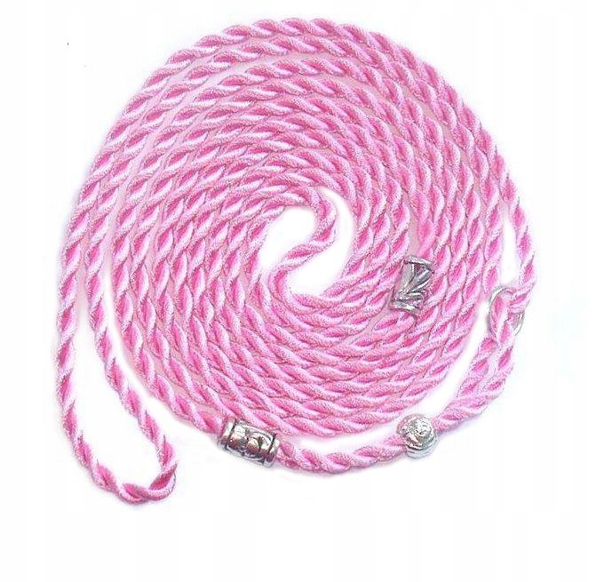 

Ringówka Wodzik Smycz Na Wystawę kolor J. Różowy