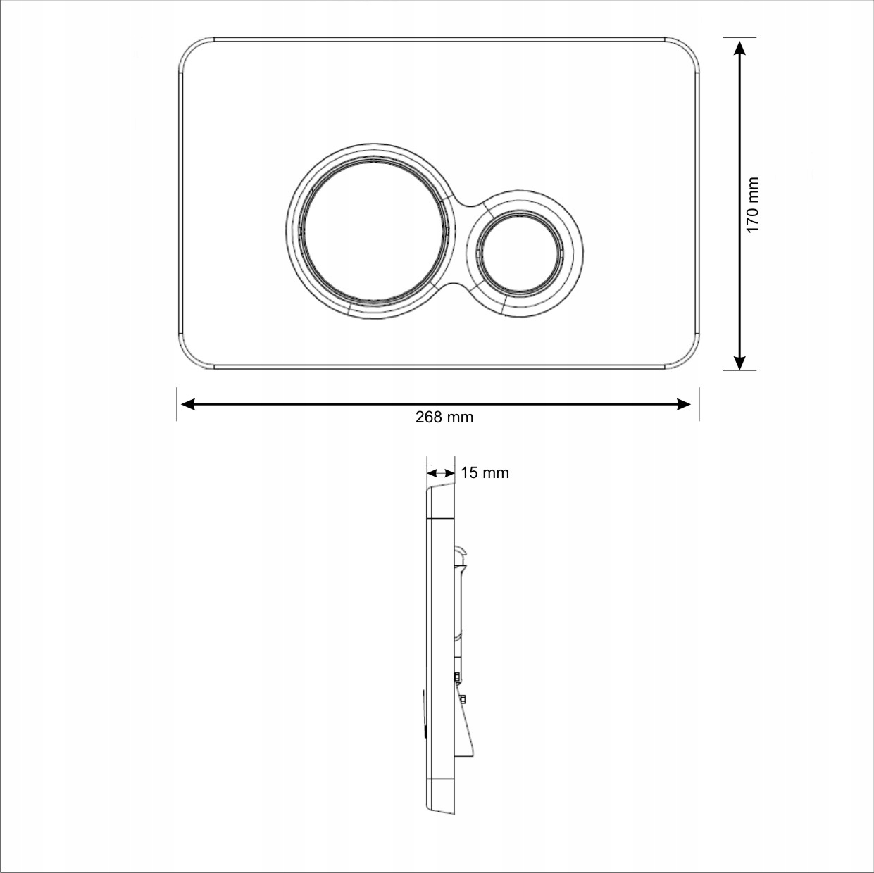 ZAPUSTENÁ DOSKA CERSANIT OTTO BIELA ROHOŽ EAN (GTIN) 5907720672324