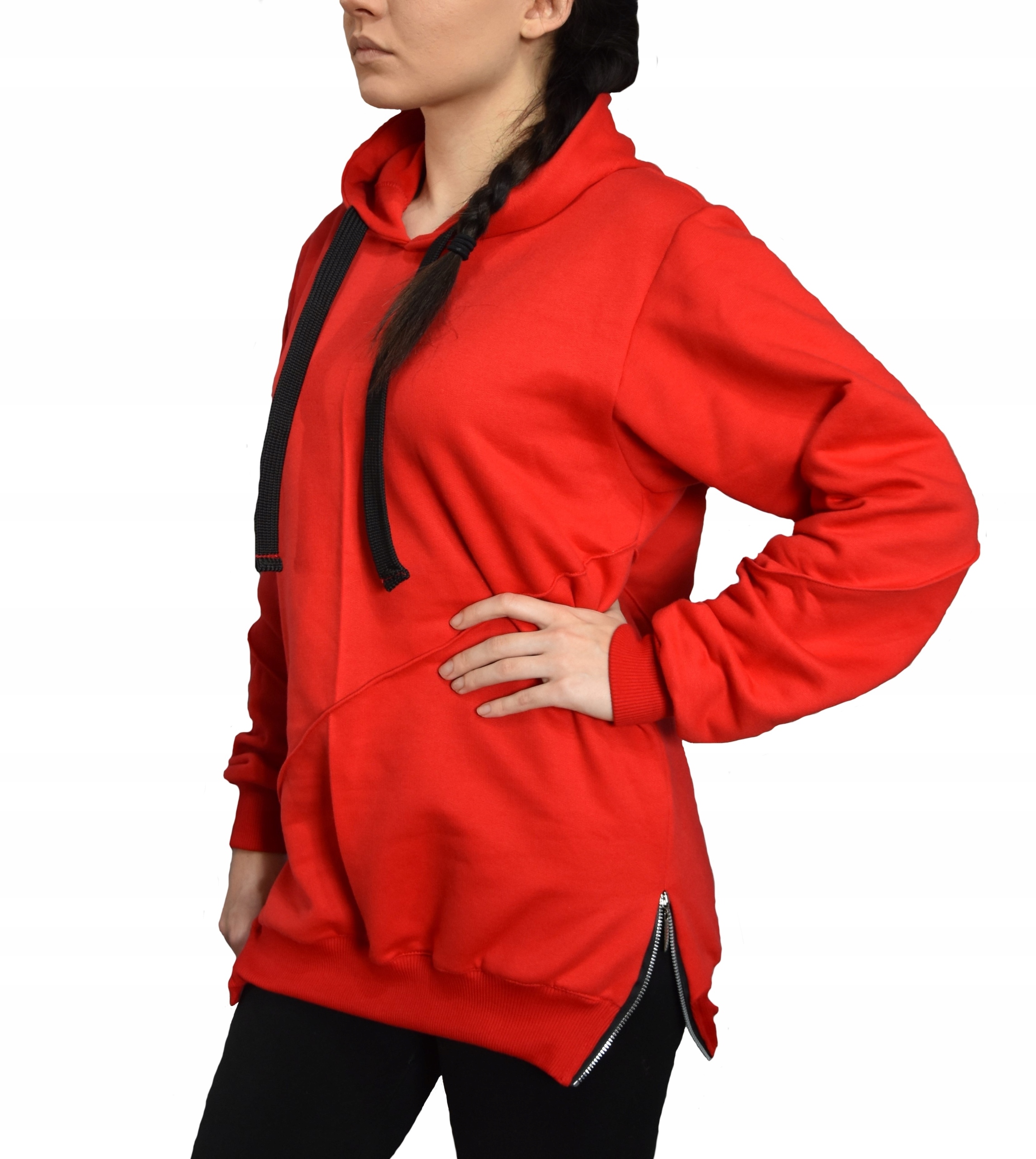 

Bluza dresowa z kapturem Damska Nowa Pl - M