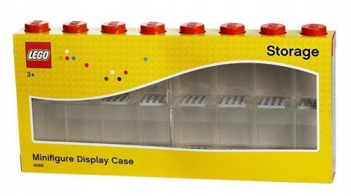 

Lego Gablota Pojemnik 16 minifigurki Czerwony