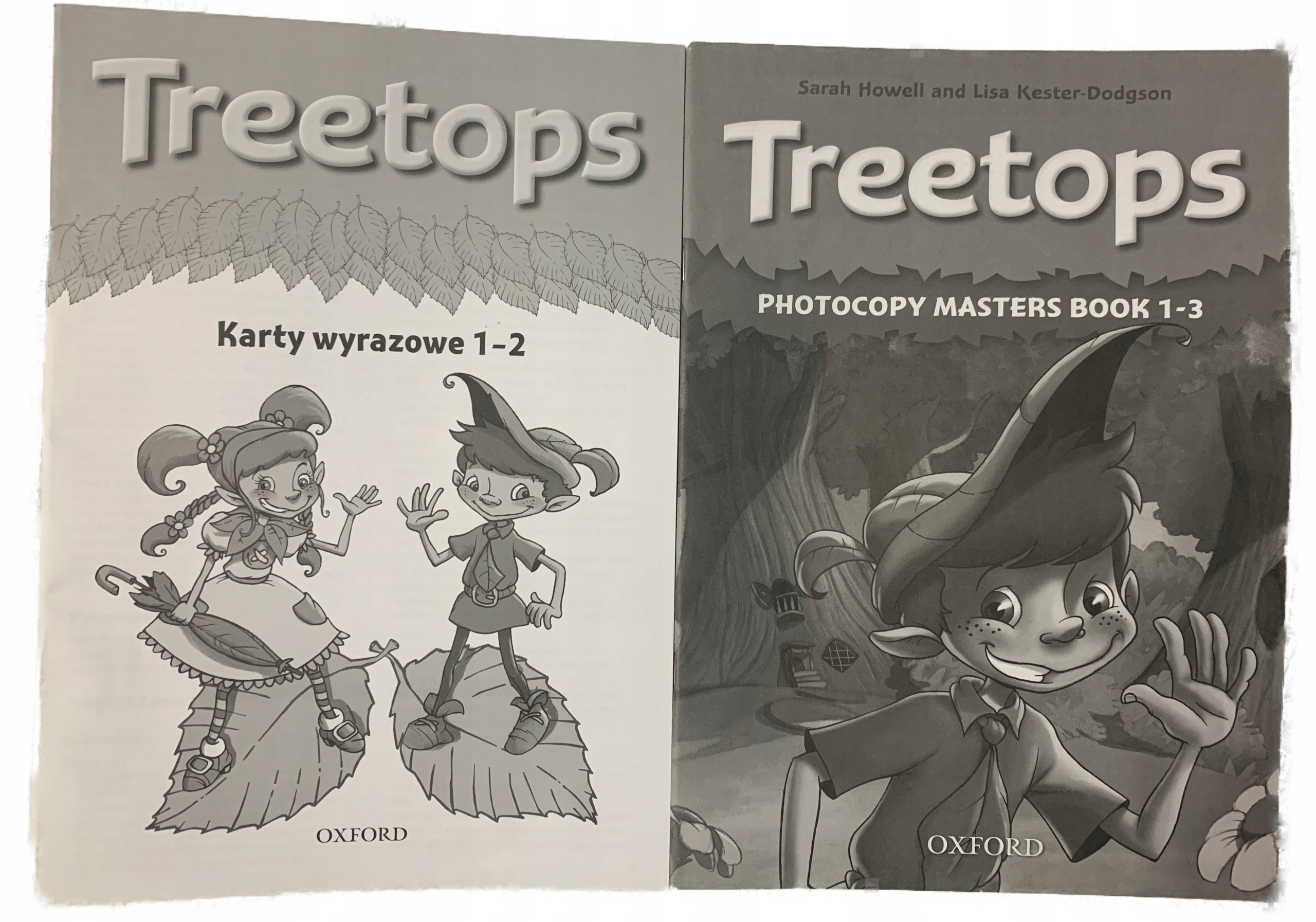 Treetops 1 2 3 Photocopy Masters Book i Karty
