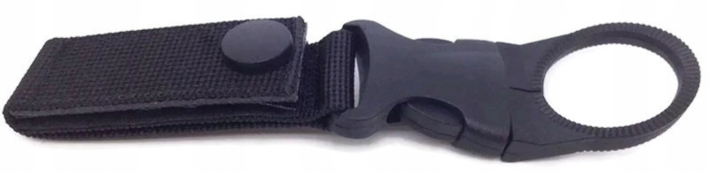 

uchwyt do butelki Pet do wody Molle czarny