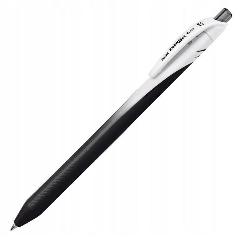 

Długopis żelowy automatyczny Pentel BL-437 czarny