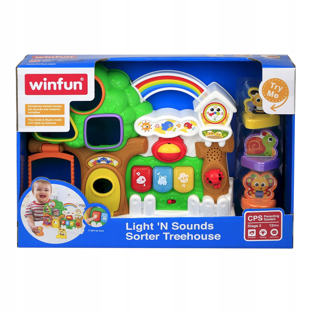 

Sorter interaktywny Winfun Domek na drzewie 000786