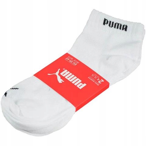 

Puma Skarpety Średnie 281104397 r.43-46 Białe 4PAK