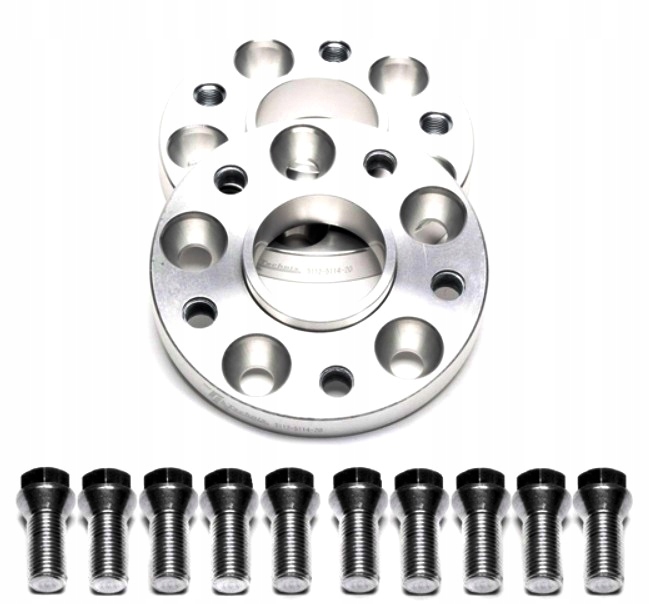 Перехідники для зміни відстані між гвинтами 5x112 / 5x114 20 мм