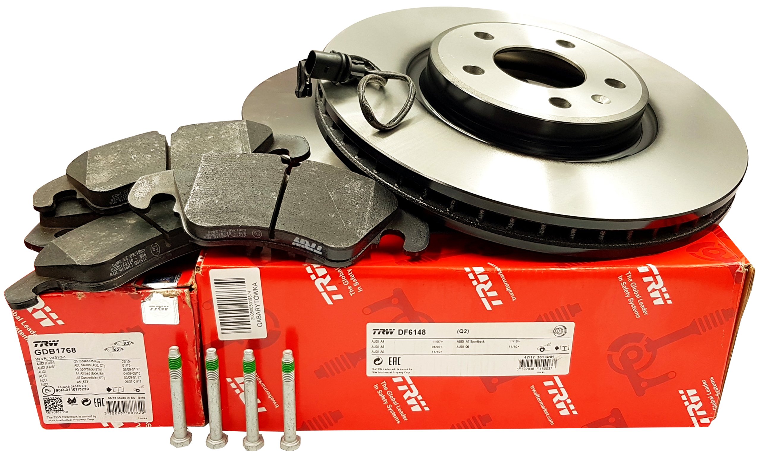 

Audi Q5 8R 2.0TDI Zestaw Tarcze Klocki Przód Trw