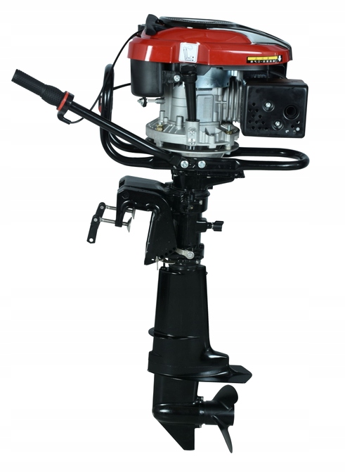 Spalovací Přívěsný Motor 4 Zdvih 5 Km Chlazený Vodou